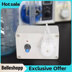 Belleshopp Bơm chuẩn độ 110V-240V Cấp công nghiệp có thể điều chỉnh liều lượng và dùng cho dược phẩm/hóa chất tinh khiết