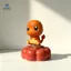 Pokémon Pokémon Jingdezhen Gốm Zhuanzhuan Đồ trang trí nhỏ Pikachu Zhuanzhuan Trang trí máy tính để bàn dễ thương Quà tặng mới Phong cách bán chạy 26.3.22