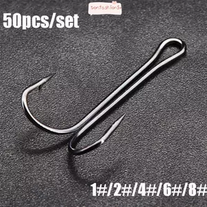 ITRUMPET Fly Tying Chất Lượng Cao Size 1 2 4 6 8 Mồi Cá Sắc Nét