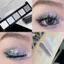 Bảng phấn mắt năm màu hoàn toàn mới Matte Strobe Chameleon Cool Grey Blue Gothic Style Đen Đỏ Khói cos Phấn mắt Mỹ phẩm