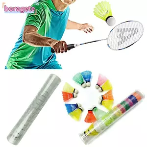 BORAGETE 12 Chiếc Cầu Lông Chống Gió Đồ Thể Thao Ngoài Trời Ổn Định Bền Chống Gió