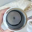 Bình giữ nhiệt tay tròn BL100 quay cầm tròn hiện đại, kèm móc khóa hình hoa dễ thương