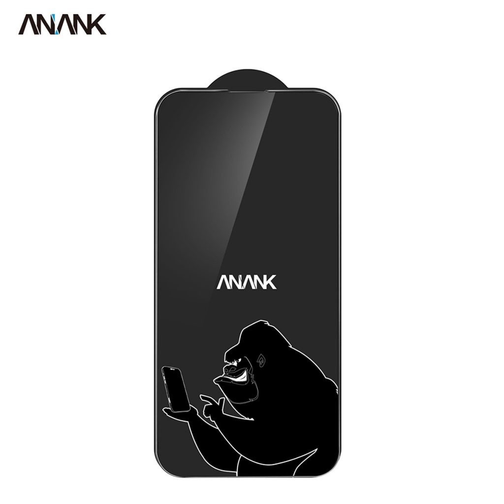 [Chính Hãng] Kính Cường Lực ANANK Corning Gorilla Glass Siêu Cứng iPhone 16 Pro Max / 15 / 14 Series - Công Nghệ Nhật