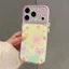 Ốp Điện Thoại Acrylic Thủy Tinh Màu Gradient Trái Tim Tình Yêu Cho iPhone 17 Pro Max 16 15 14 Vỏ Bảo Vệ Chống Sốc
