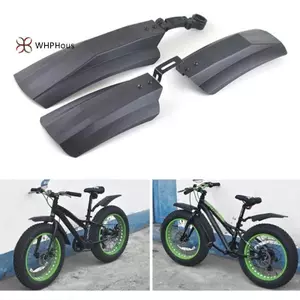 < WHPHous-t > 2 Chiếc Xe Đạp Tuyết Xe Đạp Leo Núi Phía Trước Phía Sau Chắn Bùn Bảo Vệ Chắn Bùn Cho Lốp Mỡ Đẹp