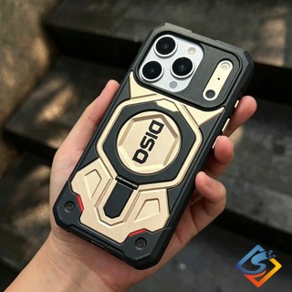 Ốp điện thoại đứng từ tính DISD Supreme Armor cho iPhone 12 13 14 15 16 17 Pro Max Matte Bảo hiểm toàn diện Ốp lưng chống sốc
