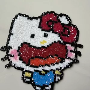 Ngộ nghĩnh Miệng Lớn HelloKitty Thành Phẩm Hoạt Hình Móc Khóa Mặt Dây Chuyền 6.22