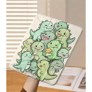 Ốp Lưng dinosaur Cho iPad A16 Air 4/5/6/7/8 Pro 11 12.9 M4 M5 Y-fold khủng long cho iPad Gen 12 11 10 9 8 7 6 5