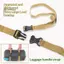< WHPHous-t > Dây đeo buộc hành lý bằng Nylon 1,35m Dây buộc hàng hóa chống trượt bền bỉ để cắm trại Du lịch Bapa Bảo vệ đẹp