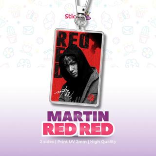 STICKME Ganci Keychain Acrylic Eksklusif IDOL KPOP CORTIS REDRED Aksesoris Stylish Aesthetic Anti Banting Untuk Tas Kun