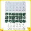 530 Chiếc Seal O-ring R134a Sửa Chữa Ô Tô Điều Hòa Không Khí Cao Su Bộ Hộp Sealant