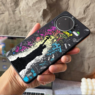 Dành Cho POCO X8 Pro X7 X6 F8 F7 Redmi Turbo 5 Max Turbo 4 Pro “Graffiti Freedom ” Ốp Điện Thoại Cứng Micro Matte / K90 K80 K70 15T Chống Dấu Vân Tay Kẹp Bọc Vỏ POCO Chống Sốc / Redmi Cover