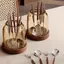 Trái Cây Nĩa Trái Cây Bánh Inox Món Tráng Miệng Nĩa Nhỏ Hộ Gia Đình Cảm Thấy Sáng Tạo Trái Cây Chọn Bình Bảo Quản Bộ X1NU