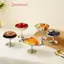 Cốc Salad Inox Cấp Thực Phẩm Cốc Kem Cốc Cốc Retro Món Tráng Miệng Bát Trái Cây Sữa Chua Sona Bát Dụng Cụ Nhà Bếp Gia Đình