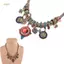 PNPIA- Mới Gypsy Dân Tộc Bộ Lạc Thổ Nhĩ Kỳ Boho Dây Xích Bid Nelace sel Mặt Dây Chuyền Viền