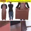 Tạp dề chống bỏng WOODNEST, Tạp dề hàn da cách nhiệt chống cháy, Máy hàn an toàn chống thấm nước Tạp dề bảo vệ bảo vệ thợ hàn