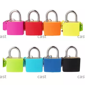 CAST 23mm Vali Ổ khóa Thép chắc chắn Trang trí nhà Ký túc xá Thiết bị với 2 phím