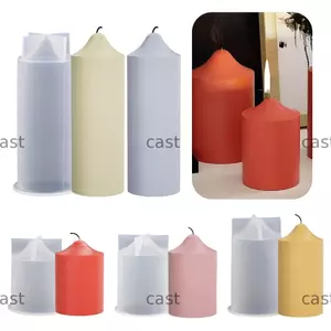 CAST Nghệ Thuật Sáp Khuôn Nhà Thờ Tiệc Silicone Handmade Bánh Nhựa Khuôn