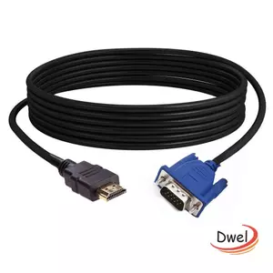 DWEL 1-5m HD-Tương Thích Sang VGA Chuyển Đổi Chất Lượng Hàng Đầu Đầu Kết Nối Video 1080P Hiển Thị Đầu Ra Cho PC HDTV