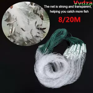 VVDZA Fish Gillnet Chất liệu bền Nylon chất lượng cao cho bẫy cá đúc tay
