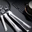 MAKY BBQ Thực Phẩm Kẹp Thịt Nướng Thép Không Gỉ Nhà Bếp Thực Phẩm Thịt Chống Trơn Trượt Chống Dính Bít Tết Kẹp Dụng Cụ Nấu Ăn Răng Khăn Đá Kẹp VN