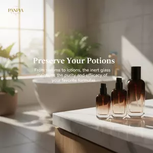PNPIA- 30 / 50 / 100ml Gradient Brown Du Lịch Lotion Bơm Chai Lash Dầu Gội Cho Nước Rửa Tay Nhựa Lỏng Xà Phòng Rỗng Chai Có Thể Đổ Lại