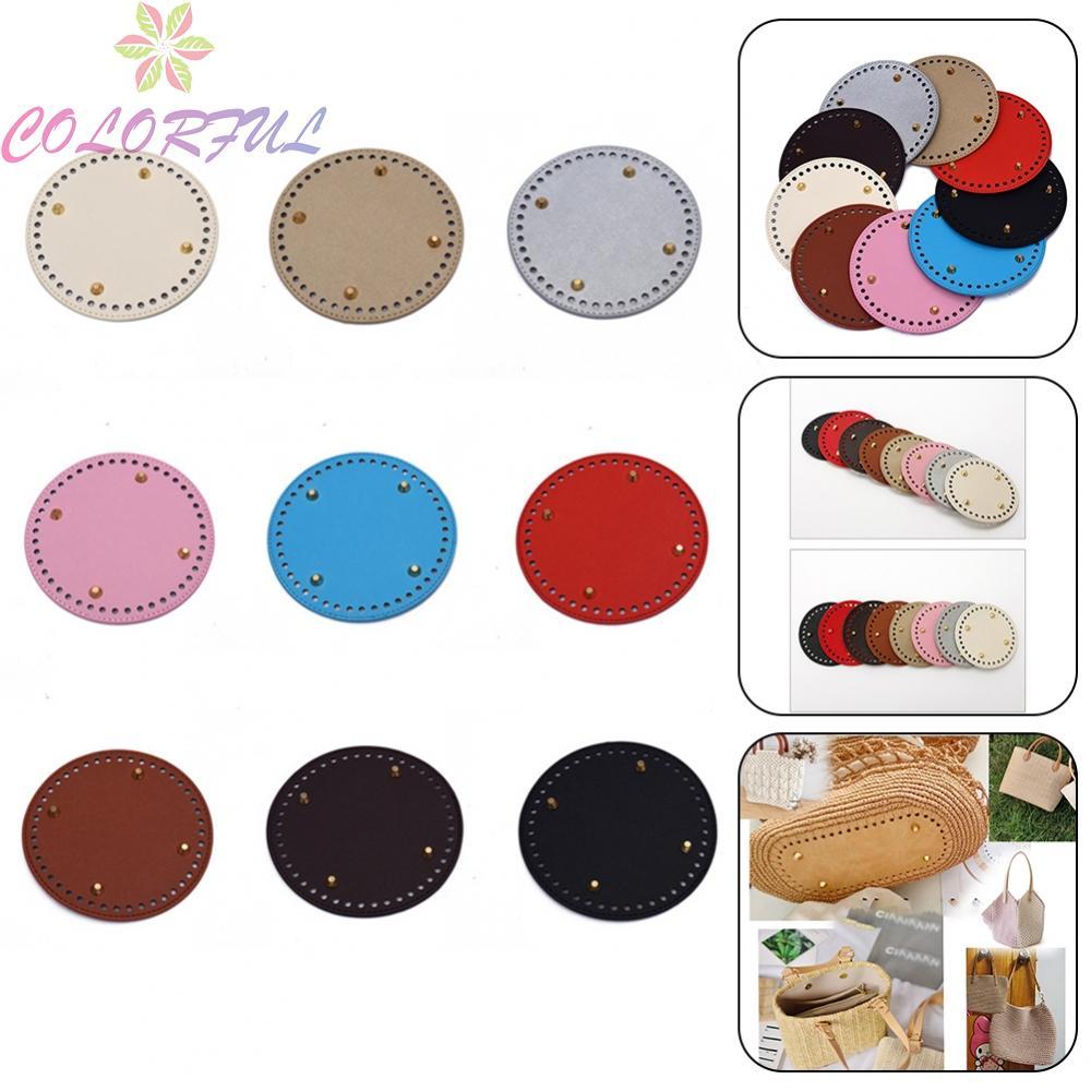 Knitted Bag Bottom 15x15cm Diy Project Gift Multiple Colors Durable Totes