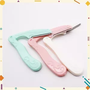 DAO CẠO CÁC LOẠI LÔNG - Bộ 3 Dao Cạo, Tỉa Lông Mày, Chân Mày Tóc Mái Tiện Lợi