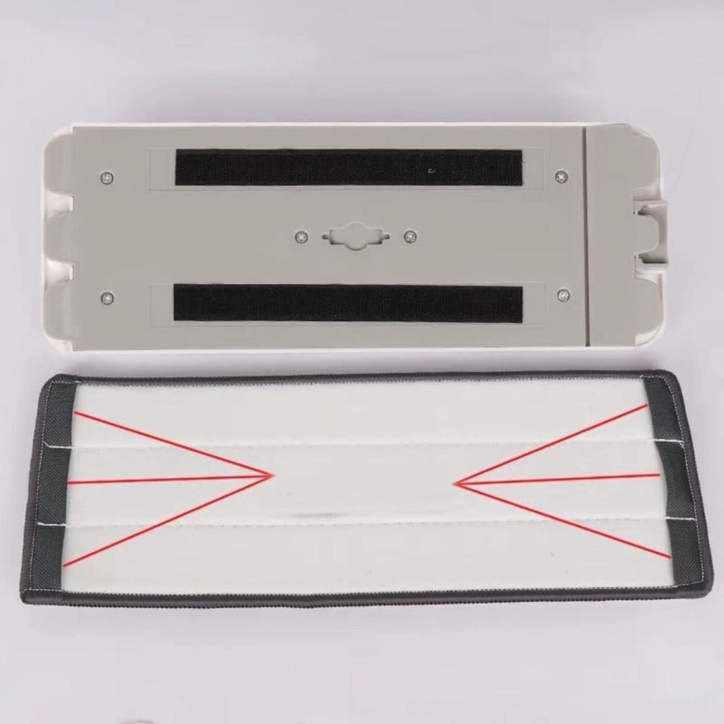Combo 10 Miếng Bông Lau Nhà thay thế có 2 đầu gài 32x12cm Lau Sàn Cây Lau Nhà