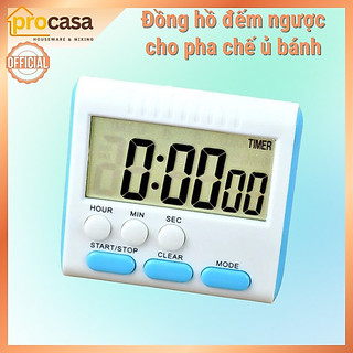 Đồng hồ đếm ngược sử dụng trong pha chế - ủ bánh - làm bánh - nhà bếp