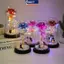 MAKY Life Flower Glass Cover Hoa hồng Quà tặng ngày lễ tình nhân Đèn Led Đồ trang trí Giáng sinh VN