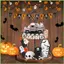 Đồ trang trí Halloween cho bàn làm việc Xe tải ma Trang trí ngày lễ Trang trí để bàn lễ hội cho chủ nhà Người thuê nhà gelhvn