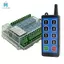 Không dây 8 kênh DC 9-72V cho công tắc điều khiển từ xa (1 bộ)