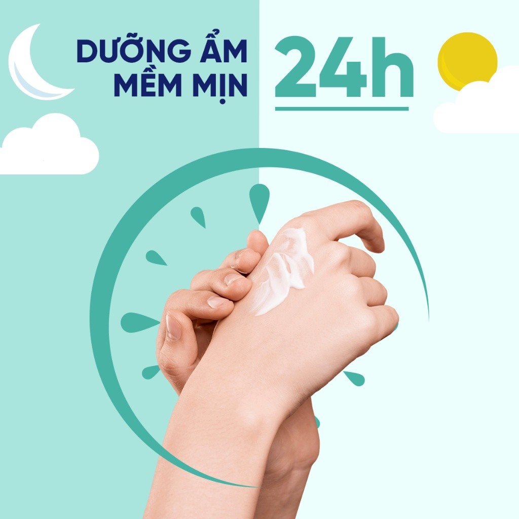 Kem Dưỡng Da Tay và Móng EUBOS Giúp Bảo Vệ Da Mềm Mịn, Dưỡng Ẩm Không Gây Nhờn Rít, Phục Hồi Da Tay