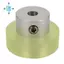 Bánh xe đo bánh xe mã hóa công nghiệp bằng nhôm Polyurethane để đo mã hóa quay