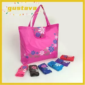 Túi mua sắm GUSTAVA, Túi Tote tái sử dụng chống nước, Túi lưu trữ có thể gập lại có chốt