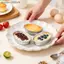 {AKIN} Khuôn làm bánh mì hình bầu dục Chảo nướng hợp kim nhôm chống dính cho bánh phô mai Muffin Dụng cụ làm bánh nhà bếp {a}