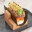 Giá Sushi YUJINI, Gỗ Thiết Kế Thanh Lịch Bằng Gỗ Taco Snack Đựng Thực Phẩm, Nóng Hình Chữ U Gỗ Chân Đế Ẩm Thực Cho Nhà Hàng Khách Sạn Nhà