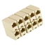 Yoo 10 Chiếc Mạng Ethernet Hai Đầu Thẳng Cáp LAN Joiner Coupler RJ45 Cat5 6 Mở Rộng Cắm Cáp Mạng C