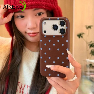 Ốp Điện Thoại Chấm Bi Dễ Thương Cho OPPO A79 A78 A77 A76 A73 2020 A60 A59 A58 A58X A57 A56 A56S A55 A55 2022 2023 4G 5G Vỏ Đơn Giản Ins Phong Cách Da PU Sang Trọng Chống Rơi Vỏ Mềm