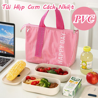 Túi Đựng Cơm Văn Phòng Giữ Nhiệt Cao Cấp - Dung Tích Lớn, Chống Thấm, Phong Cách Hàn Quốc