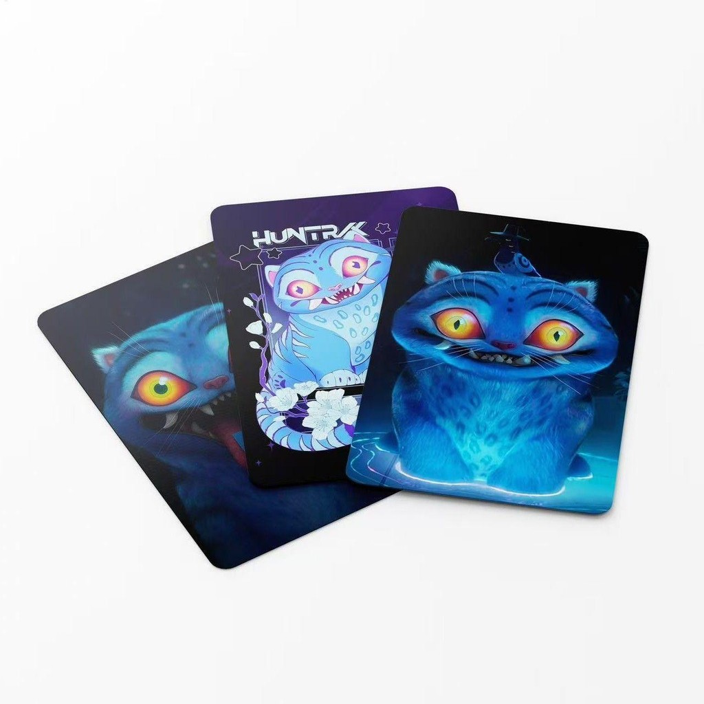 Phim 2025 KPop Demon Hunters Photocards Derpy Tiger Lomo Cards Bộ thẻ kỷ niệm theo chủ đề phim saixit2vn