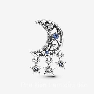 ❈ ❈ [Mới 2024] Sao bạc Panpan 925 và trăng lưỡi liềm quyến rũ