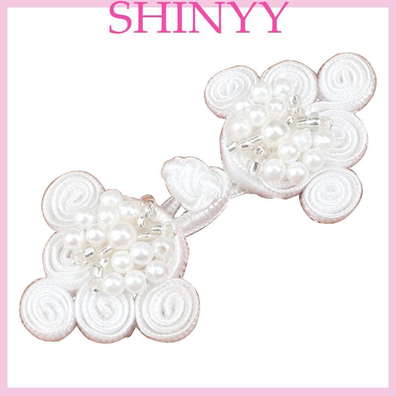 SHI Trung Quốc Sườn Xám Nút Truyền Thống Quần Áo Trang Trí Nút May Cho DIY May Áo Len Áo Khoác Khăn Cardigan Cos