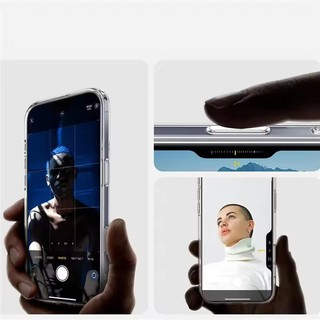 [JLK] Vỏ từ tính trong suốt pha lê cho iPhone 17 Air 17Pro 16 15 14 Plus 13 12 11 Pro Max Chống sốc trong suốt cho vỏ sạc không dây