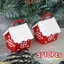 5 / 10 Chiếc Giáng Sinh Hình Nhà Kẹo Hộp Bánh Quy Đóng Gói Giấy Quà Tặng Túi Năm Mới Trang Trí Tiệc