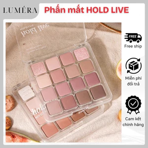 Bảng Phấn Mắt HOLD LIVE HL716 16 Ô Sunset Magic Trang Điểm Mắt Nhũ Mịn Lì