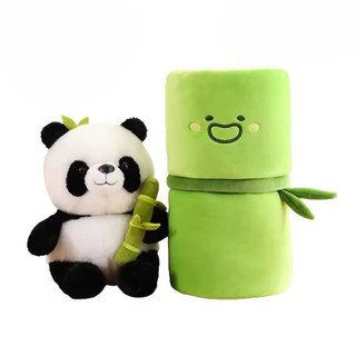 25CM Kawaii Tre Ống Gấu Trúc Bộ Sang Trọng Gối Búp Bê Đồ Chơi Dễ Thương Sang Trọng Động Vật Mềm Ôm Trẻ Em Sinh Nhật Quà Tặng Giáng Sinh
