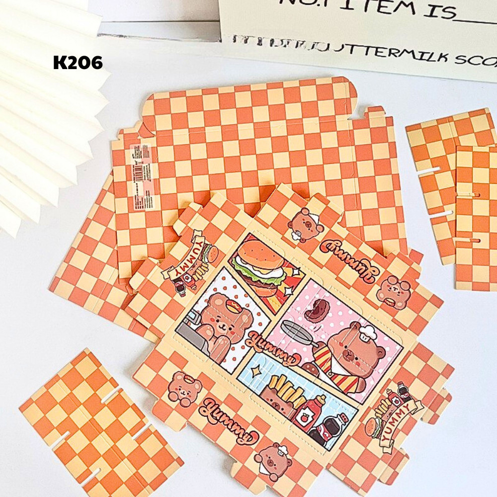 Hộp quà bí ẩn nhiều khay chia ngăn đựng phụ kiện trang sức blindbox thỏa sức sáng tạo tặng bạn