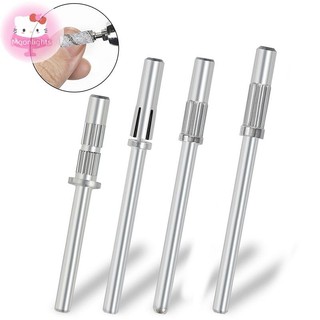 Moonlights 1 Chiếc 3.1 Mm Mandrel Bit Cho Móng Tay Thép Không Gỉ Chà Nhám Dây Cho Làm Móng Tay Giấy Nhám Vòng Giá Đỡ 3 / 32 Phụ Kiện Khoan Móng Tay EN
